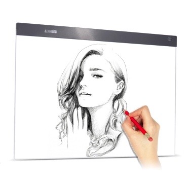 A2 Large Ultra-thin LED Light Pad Box Painting Tracing Panel Copyboard Бесступенчатая Регулируемая яркость USB Питание для Cartoon Tattoo Tracing Pencil Drawing X-Ray Просмотр